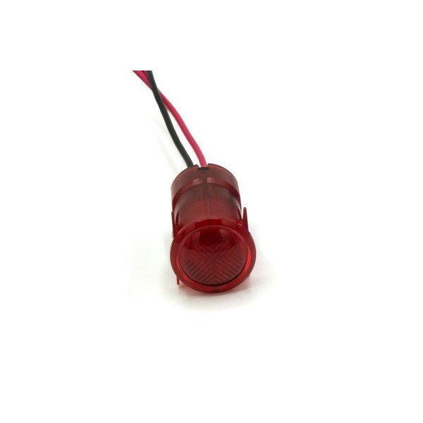 Dialight 16.7Mm Flt Rd 12Vdc W/Leads 654-1103-103F